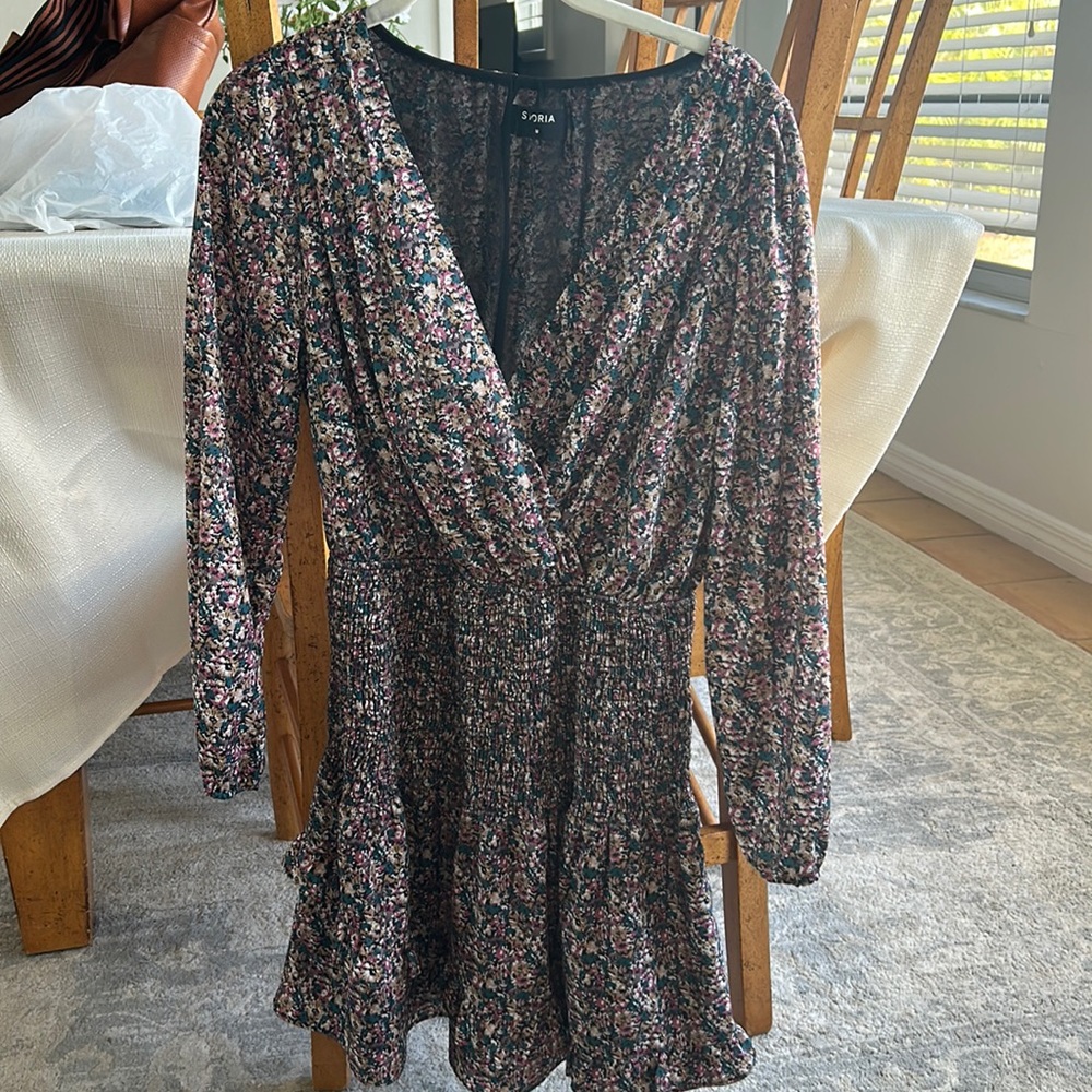 Long sleeve Storia floral dress